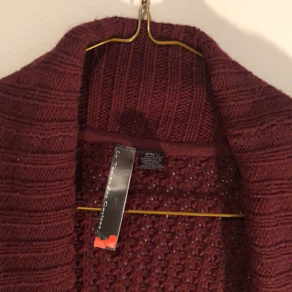 Burgundy Cardigan - Picture 3 of 5